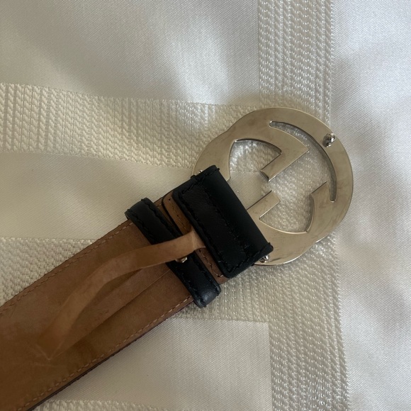 Authentic Gucci Web Interlocking Red/Blue Belt - 100cm Size 34 ❤️ pre loved - Picture 3 of 4